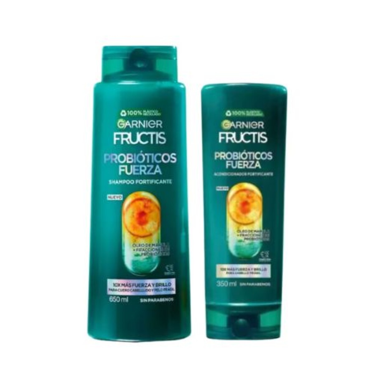 PACK FRUCTIS PROBIOTICO SHAMPOO 680 ML + ACONDICIONADOR 350 ML 