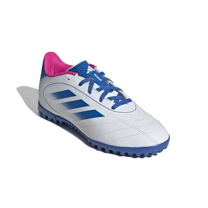 Championes Futbol Adidas GOLETTO de Niños - JP8447 Blanco-azul