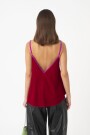 TOP DE BRETEL FINO REGULABLE Rojo
