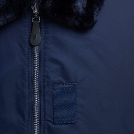 Campera Bomber B-15 Alpha Azul