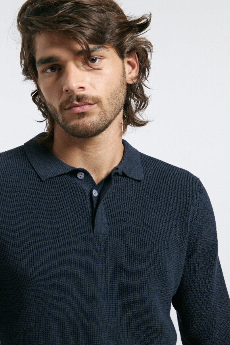 REMERA HARRY - Azul Oscuro 