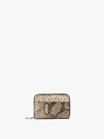 Cartera Básica Con Estampado Animal multicolor