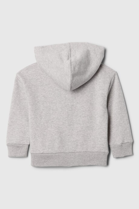 Canguro Con Cierre Logo Gap Toddler Niño Light Heather Grey B08
