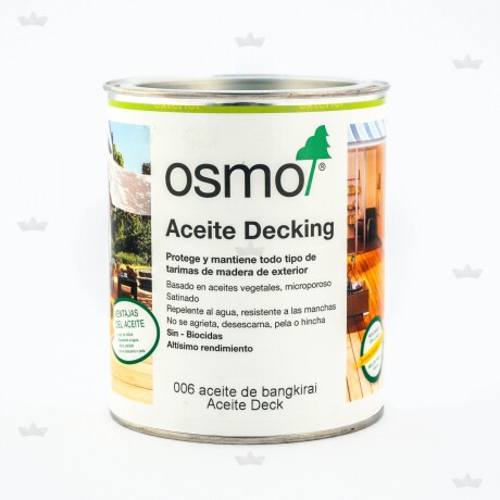 OSMO 016 ACEITE DECKING BANGKIRAI OSCURO 0.75 LT. N/A