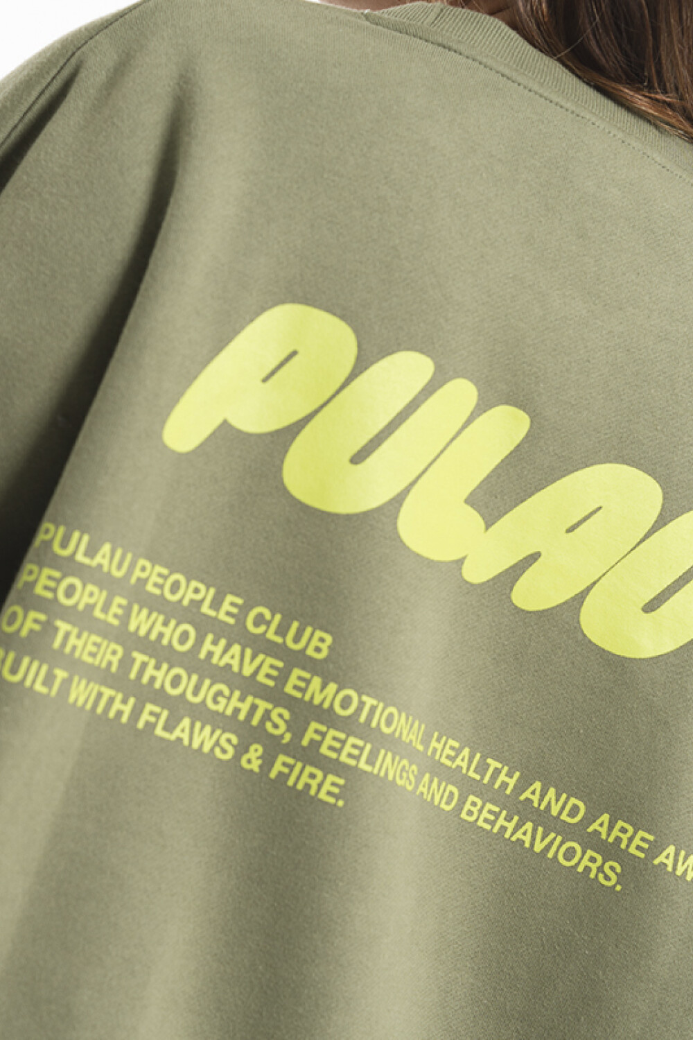 Buzo Pulau Crewneck Verde