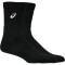 Medias Running Resolution Crew Unisex Performance Black