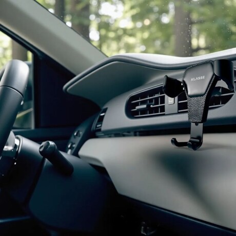 Soporte de celular para auto Klasse | Ajuste automático | Color negro Soporte de celular para auto Klasse | Ajuste automático | Color negro