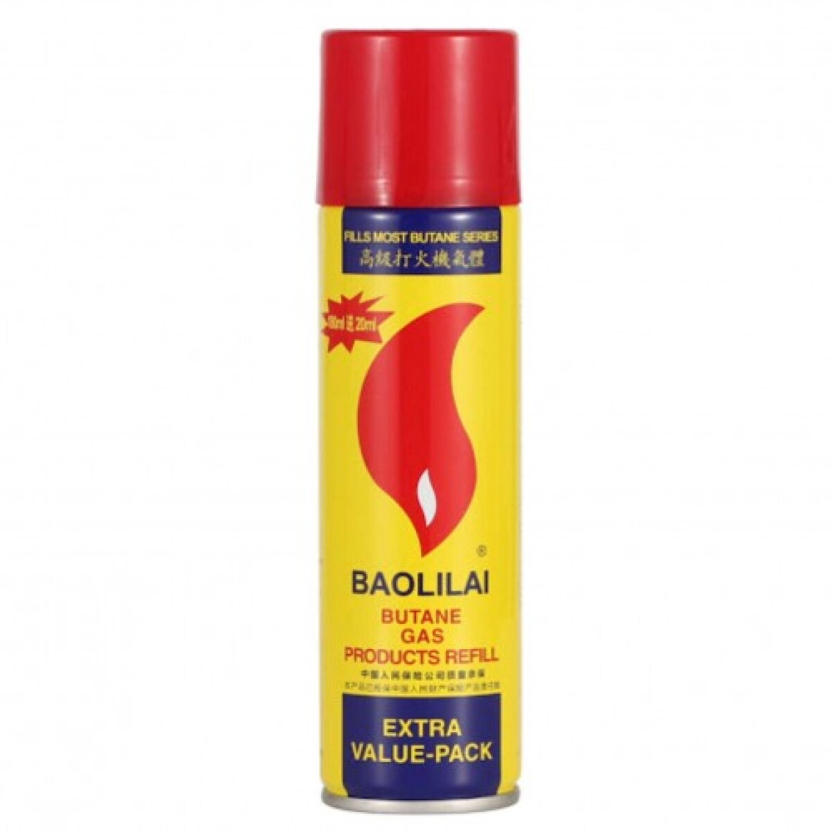 Recarga gas butano 388 ml 