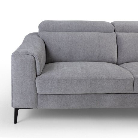 Rinconera Luke - Tela Microfibra - Chaise Derecho 6686-7 Gris