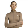 Campera Adidas WE ZP THRU JKT Mujer KT1255 Kaki