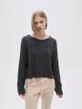 Sweater Viento Gris Topo