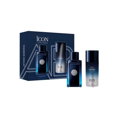 Perfume A. Banderas The Icon Edt 100 Ml. + Desodorante 150 Ml. Perfume A. Banderas The Icon Edt 100 Ml. + Desodorante 150 Ml.