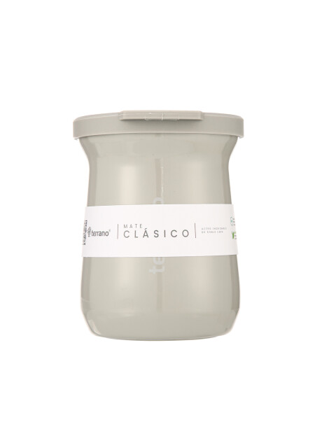 Mate Acero Inox. Camionero Metalizado Oliva