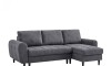 Sillón Esquinero con Baúles amplios - Amo Gris Oscuro