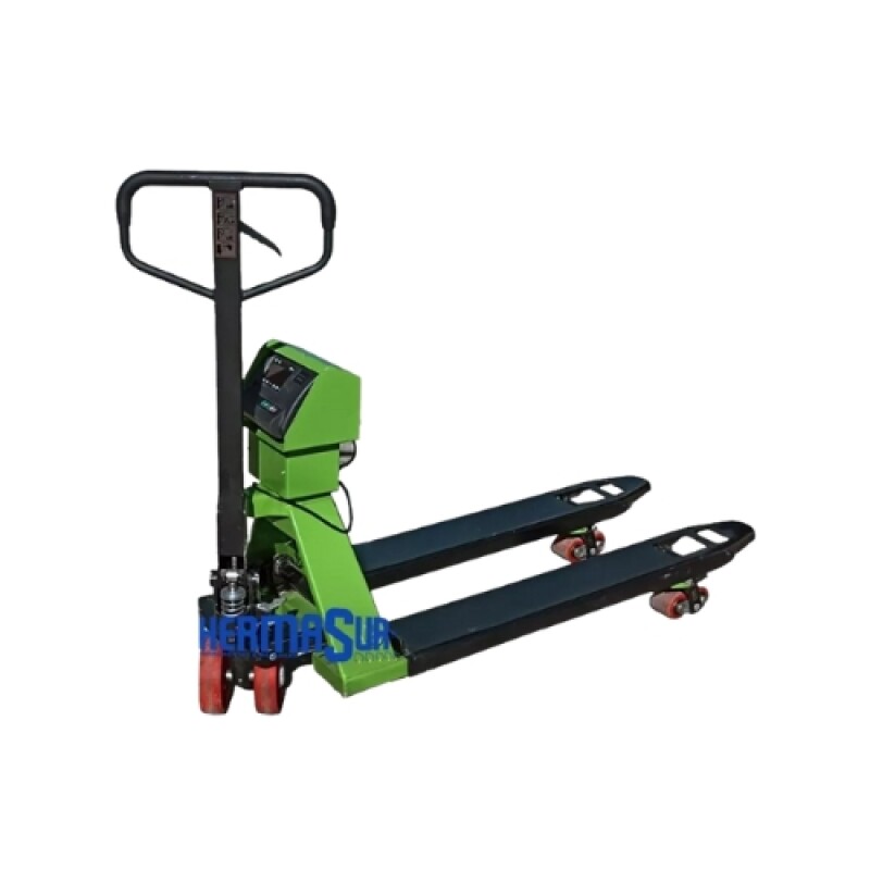 Carro Para Pallets «lagarto» Hermasur® Con Balanza integrada. Carro Para Pallets «lagarto» Hermasur® Con Balanza integrada.