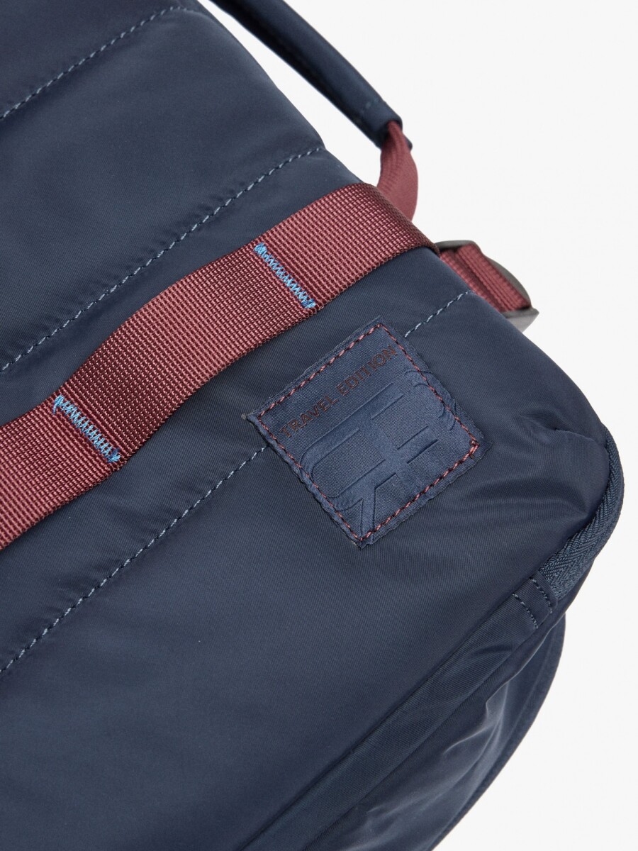 Mochila De Cabina De Nylon azul-marino