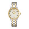 Reloj Seiko SRZ540P1 para dama con correa de acero Dorado