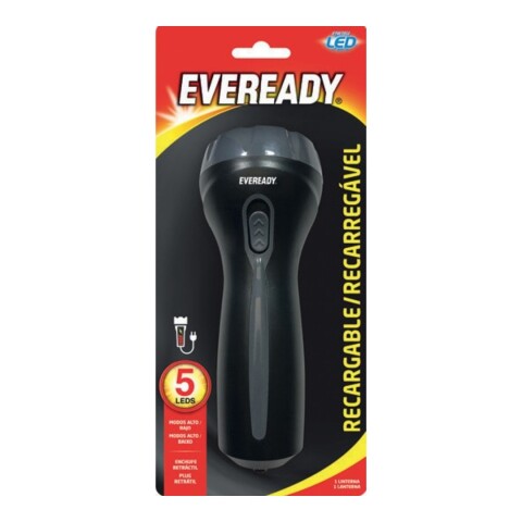 LINTERNA 5 LEDS EVERREADY RECARGABLE LINTERNA 5 LEDS EVERREADY RECARGABLE