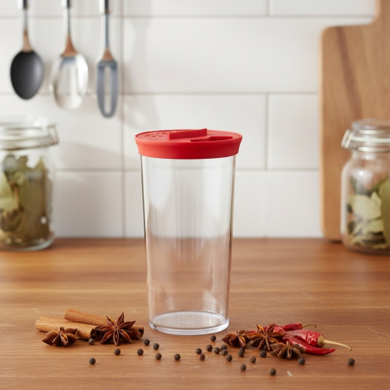 Contenedor para harina ROJO