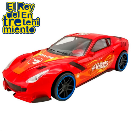Hot Wheels Auto Fricción De Juguete Sprint Racer 25cm Rojo