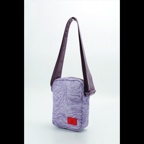 Pouch estampado negro Lilac