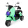 Triciclo Eléctrico Infantil Moto Para Niños A Batería Verde
