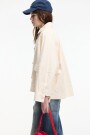 CHAQUETA BORDADOS Manteca