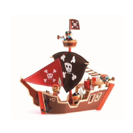 Barco Pirata Djeco Ze Pirat Boat 4 años en adelante