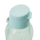Botella caramañola plástica con tapón 600 ml VERDE