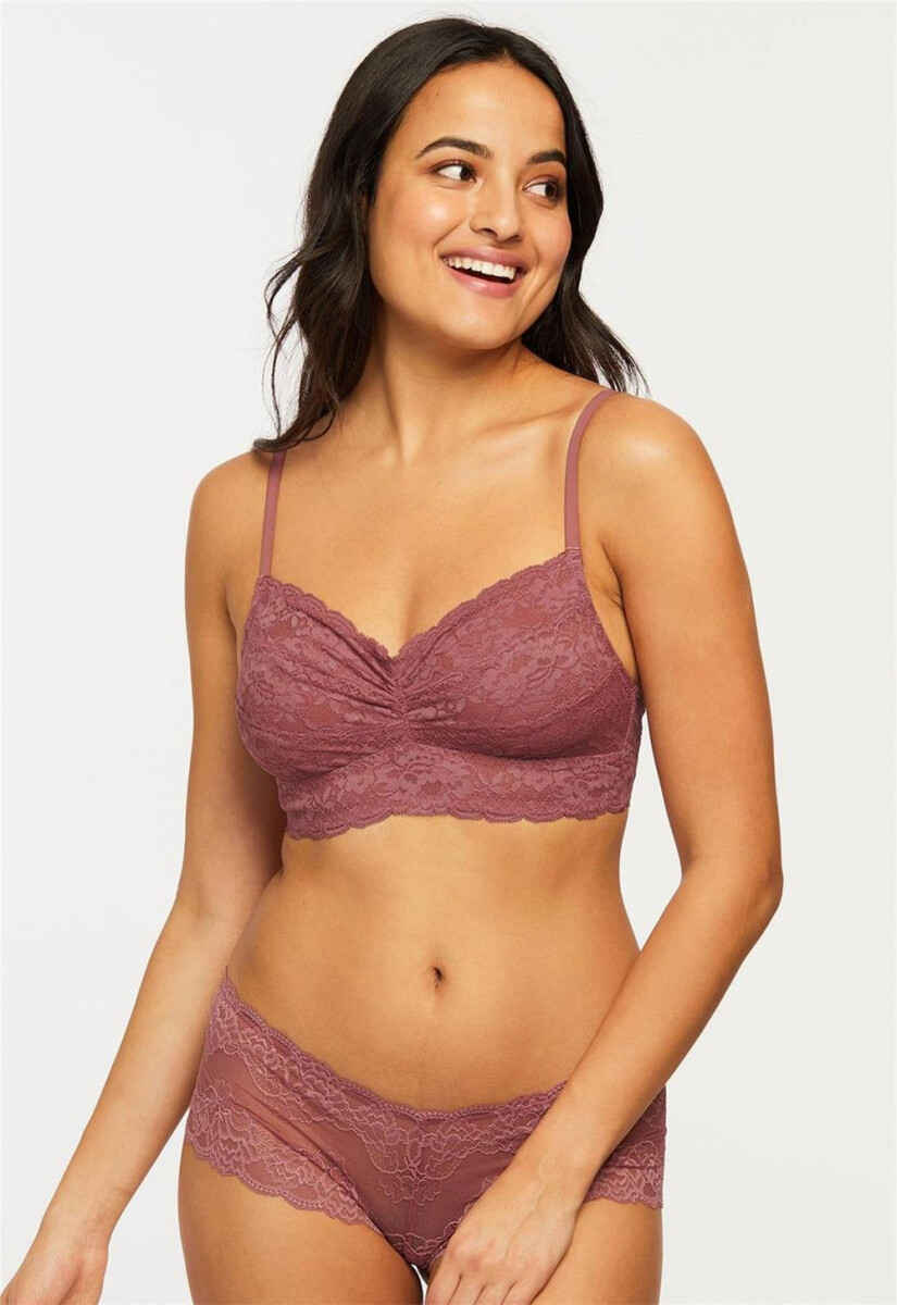 Panty Cheeky - Rosa Oscuro 