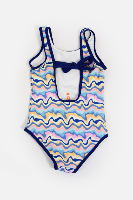 Traje de baño Wila Azul