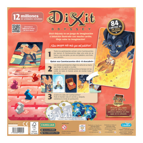 Juego de Mesa Libellud Dixit Odyssey +8 001