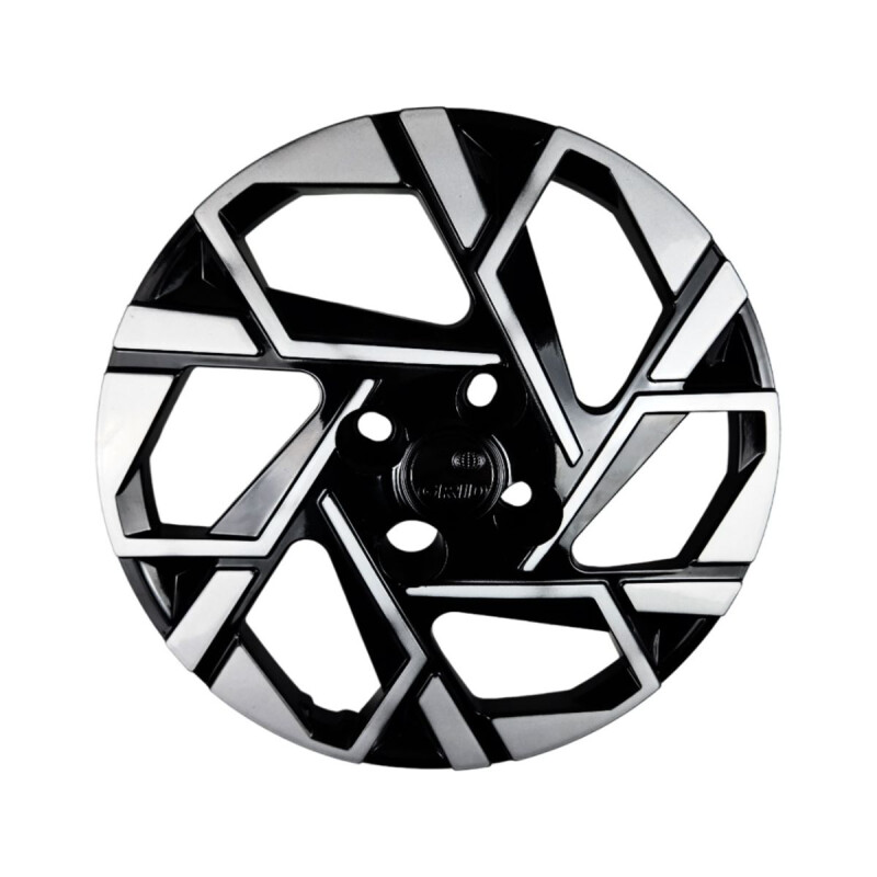 TAZA DE RUEDA RODADO 14 NEGRA / PLATEADA Taza De Rueda Rodado 14 Negra / Plateada