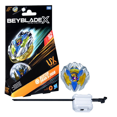 Beyblade X Xtreme Trompo + Lanzador Hasbro UX Buster Dran 5-70DB