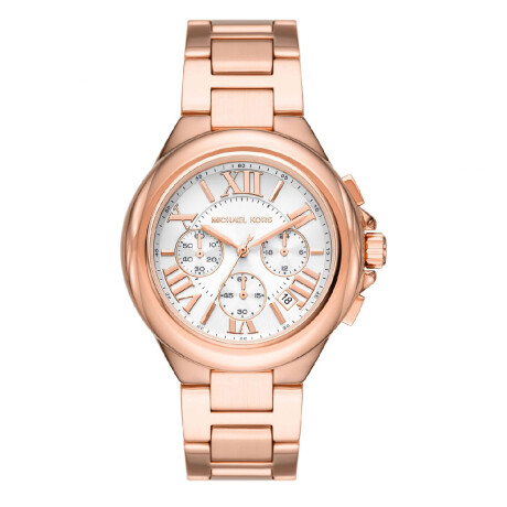 Reloj Michael Kors Camille Acero Oro Rosa 0