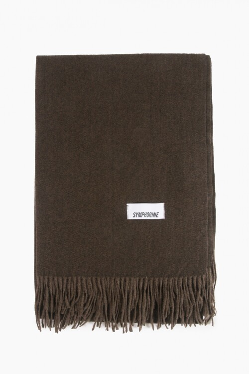 Pashmina soft marrón