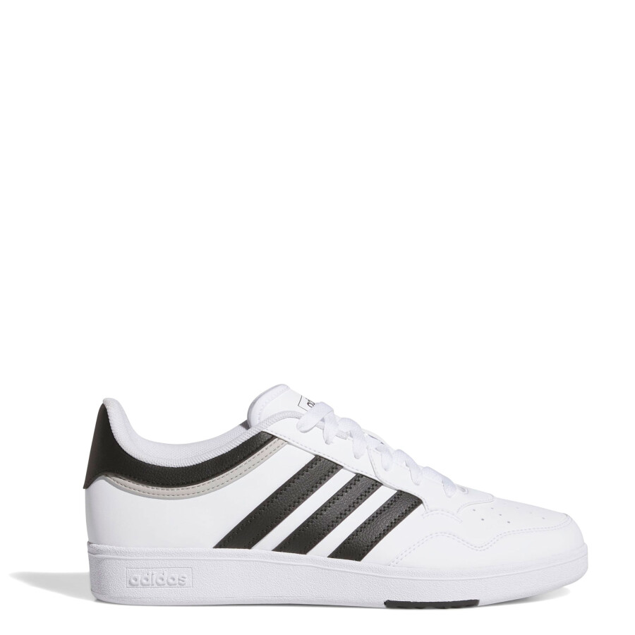Championes Unisex Adidas Hoops 4.0 Blanco - Negro - Gris