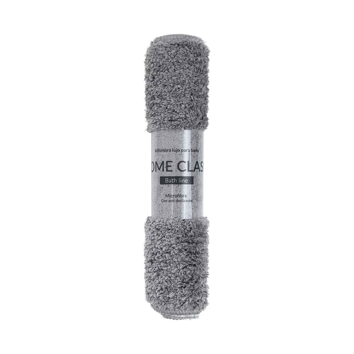 Alfombra Baño con Pelo Largo Home Class 40 x 60 cm - GRIS 