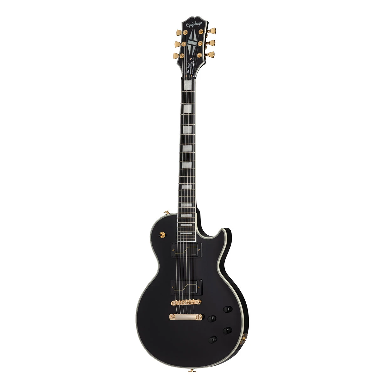 Guitarra Eléctrica Epiphone Matt Heafy Les Paul Custom Origins Ebony Con Estuche 