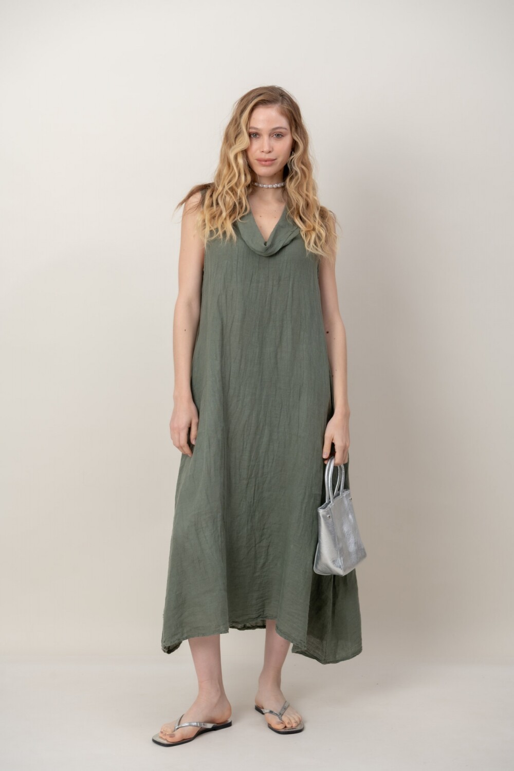 VESTIDO KAILANI Verde Seco