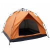 Carpa Impermeable Autoarmable Capacidad 3 a 4 Personas Naranja