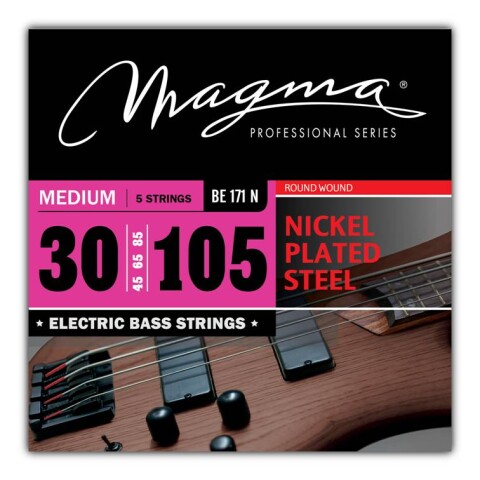 Encordado Magma Para Bajo Nickel 5c 030-105 BE171N High C Unica