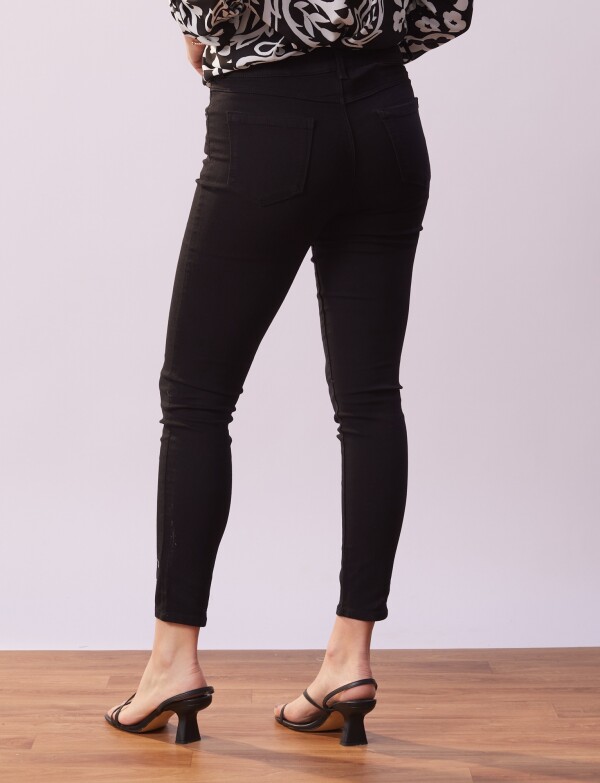 Jean Skinny Ankle NEGRO