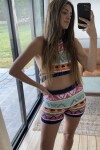 Top Rosly Azul
