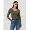 V-LS FAV CREW SLD OLIVE NIGHT