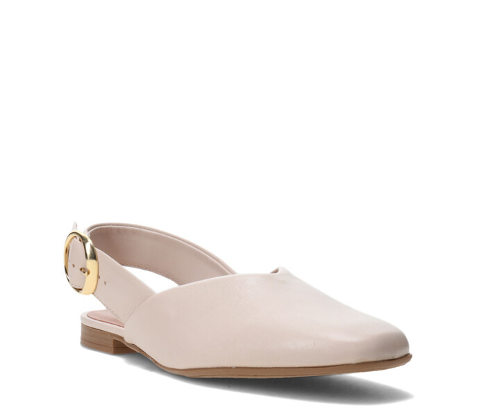 Zapatos de Mujer Bottero Tira Trasera Beige