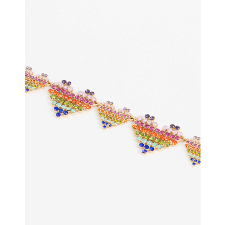 Chokers Color Combinacion Multicolor