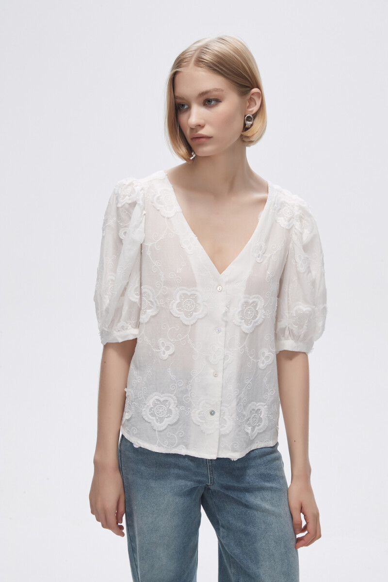 Blusa Boky - Blanco 