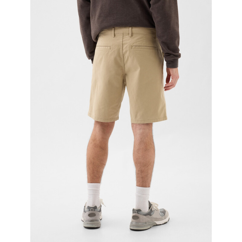 V-9IN ESSENTIAL SHORT ICONIC KHAKI