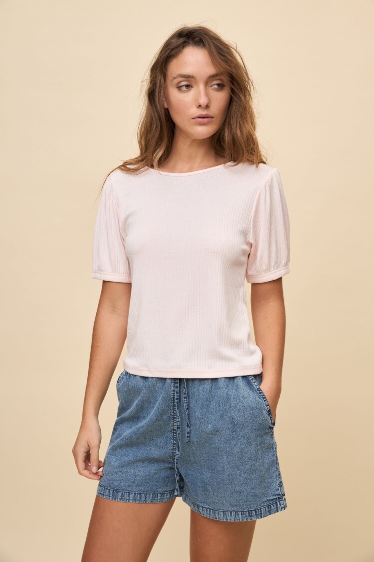 REMERA CAMEN Rosa Palido